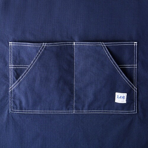 Leeワークウェア 胸当てエプロン インディゴネイ