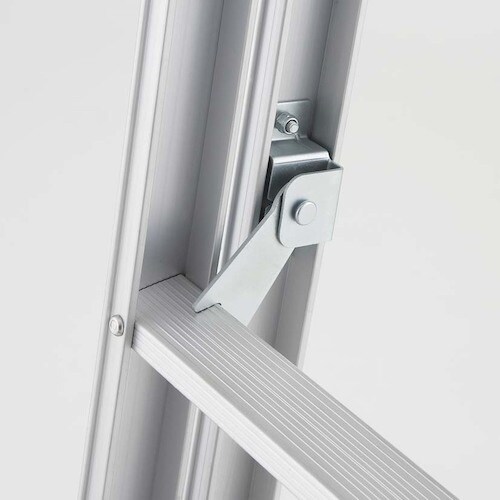 ハセガワ アルミ製 押し上げ式2連はしご LQ2型