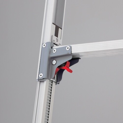 ハセガワ アルミ製 押し上げ式2連はしご LQ2型