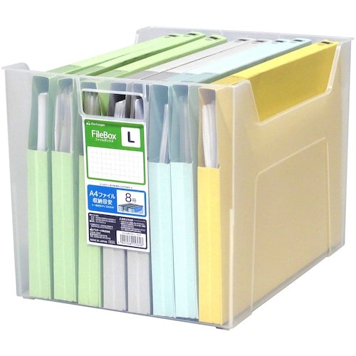 JEJアステージ ファイルボックスL クリア