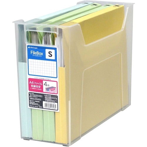 JEJアステージ ファイルボックスS クリア