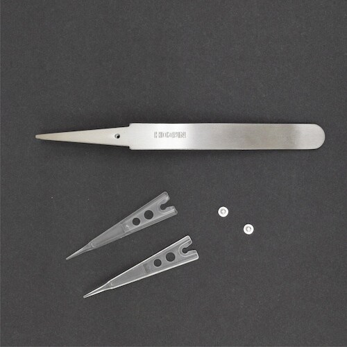 HOZAN 透明チップピンセット