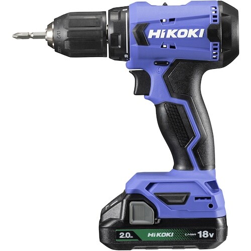 HiKOKI 18Vコードレスドライバドリル 2.