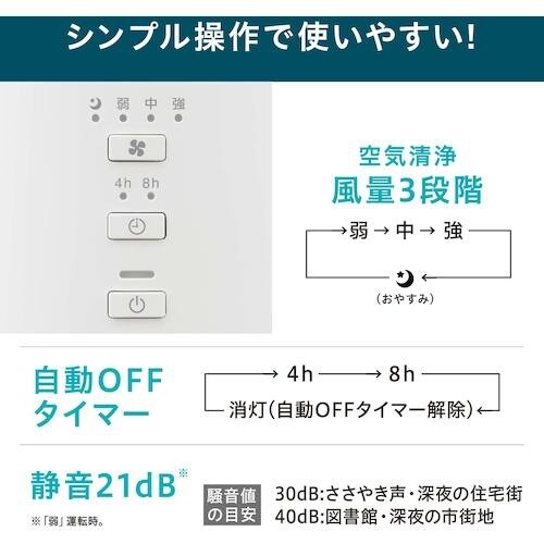 IRIS 297502 単機能空気清浄機 16畳