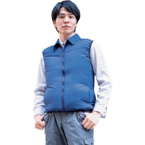 岡潮 空調ベストセット20201 ネイビー LL