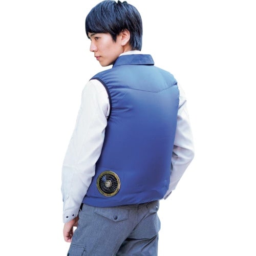 岡潮 空調ベストセット20201 ネイビー LL