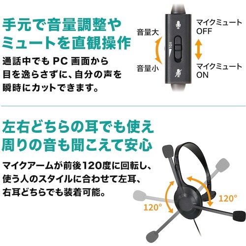 オーディオテクニカ USBヘッドセット