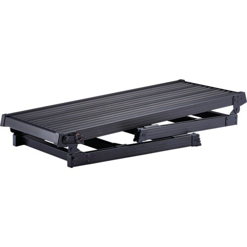 ハセガワ 脚部伸縮式足場台(ブラックレーベル) D