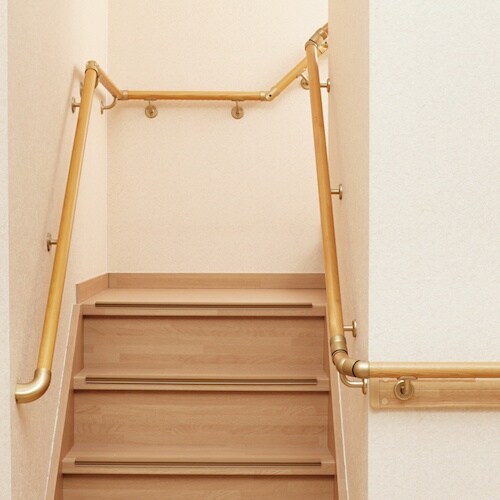 ECLE ECLE35 手すり専用丸棒 2m ク