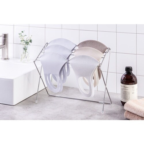 オークス ステンレス製フキン掛け さらっと乾く折り