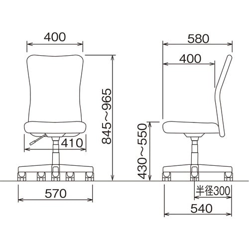 ナカバヤシ メッシュチェア フィットメッシュチェア