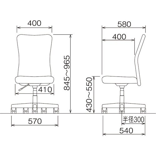 ナカバヤシ メッシュチェア フィットメッシュチェア
