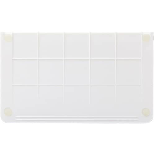 LIHIT 1冊でも倒れないブックスタンド ホワイ