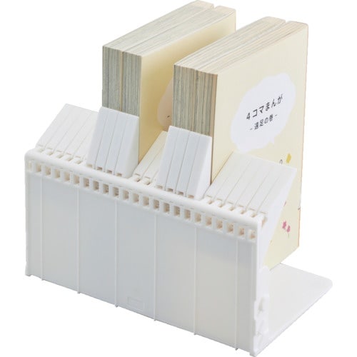 LIHIT 1冊でも倒れないブックスタンド ブラッ