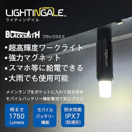 ライティンゲイル プロ仕様マルチワークライト ブラ