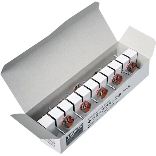 TRUSCO セラミックフラップホイール 軸径3m