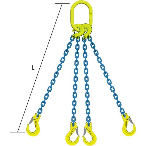 MARTEC 4本吊りチェンスリングセットTL4−
