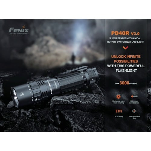 FENIX LEDライト PD40R V3.0
