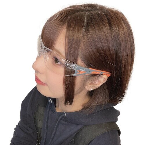 bolle RUSH+グラナダオレンジ クリアレン