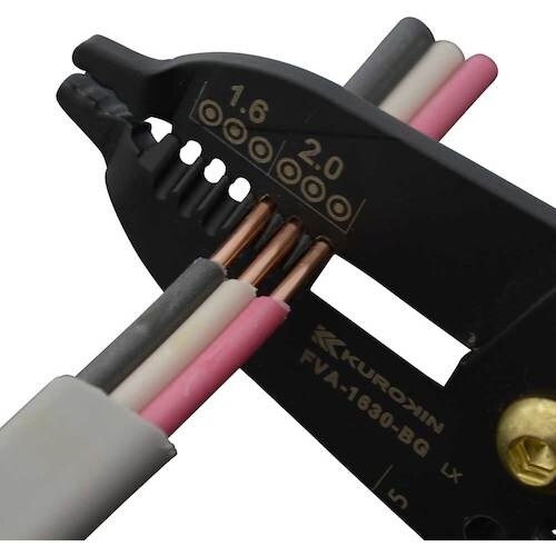 フジ矢 電工VAストリッパ(黒金)