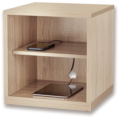 ASKA 組立式 木製収納ボックス 扉無し