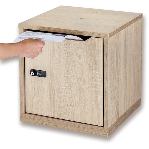 ASKA 組立式 木製収納ボックス