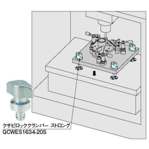 イマオ クサビロッククランパーストロング