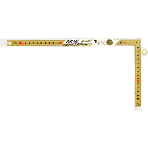 SK 金曲尺 30cm/1尺 快段目盛 併用目盛