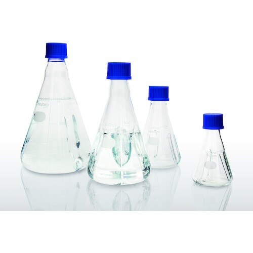 HARIO バッフル付きねじ口三角フラスコ 250