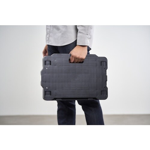 IRIS 299699 連結ミニ平台車 ブラック