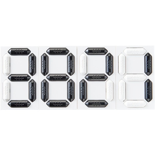 緑十字 くるっと3Dデジタル数字札 KDS−201