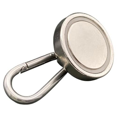 ラクテム 強力マグネット カラビナフック型 Φ25