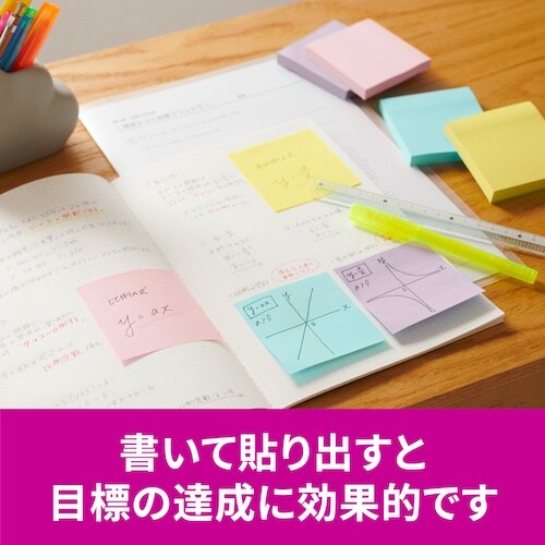 3M ポスト・イット 強粘着ノート マルチカラー5