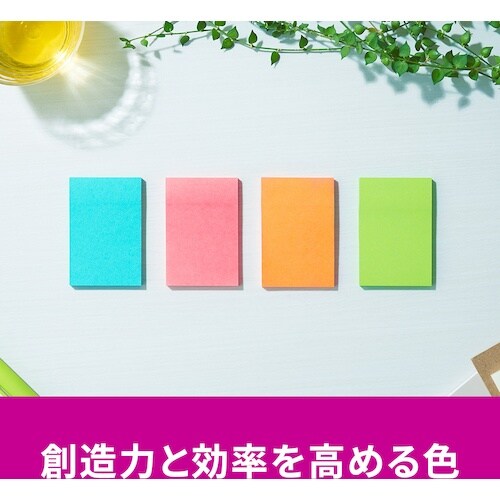 3M ポスト・イット 強粘着ノート マルチカラー1