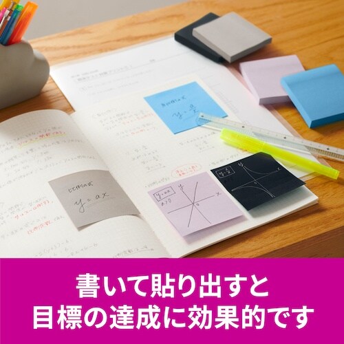 3M ポスト・イット 強粘着ノート マルチカラー9