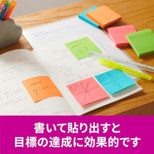 3M ポスト・イット 強粘着ノート マルチカラー1