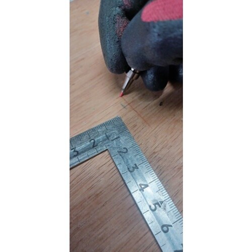 祥碩堂 麒麟 建築用シャープペンシル1.3本体 赤