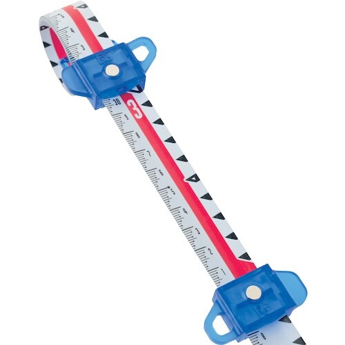 SK スパイラルメジャー 標尺目盛 パープル