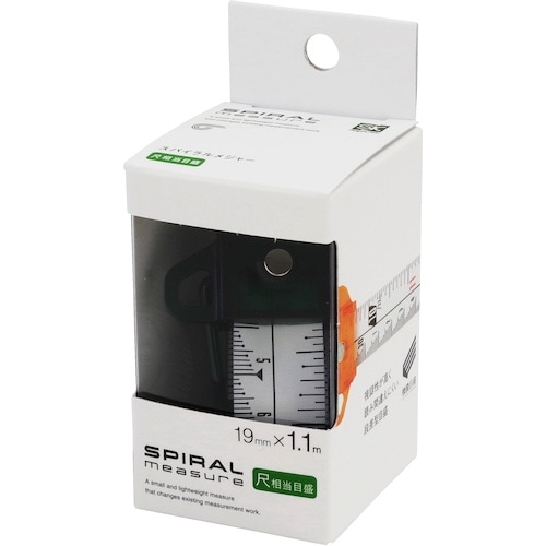 SK スパイラルメジャー 尺相当目盛 グリーン