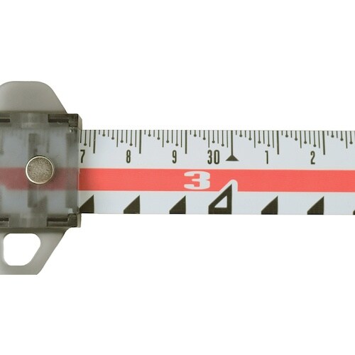 SK スパイラルメジャー 標尺目盛 ホワイト