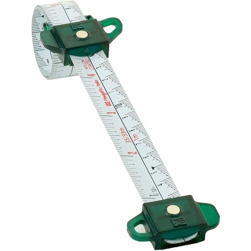 SK スパイラルメジャー 尺相当目盛 グリーン