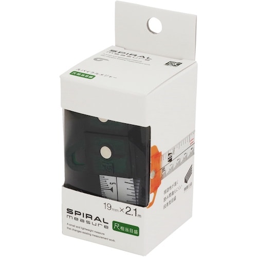 SK スパイラルメジャー 尺相当目盛 グリーン