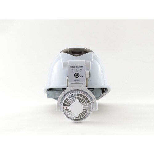 トーヨーセフティ ヘルメット取付式送風機Windy