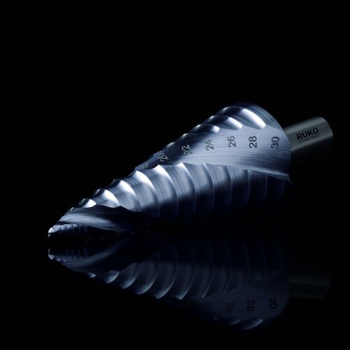 RUKO 2枚刃スパイラルステップドリル 「アルテ