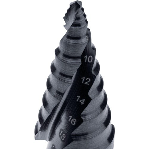 RUKO 2枚刃スパイラルステップドリル 「アルテ