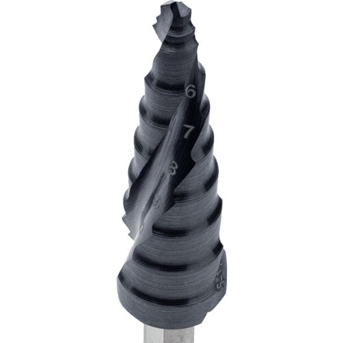 RUKO 2枚刃スパイラルステップドリル 「アルテ