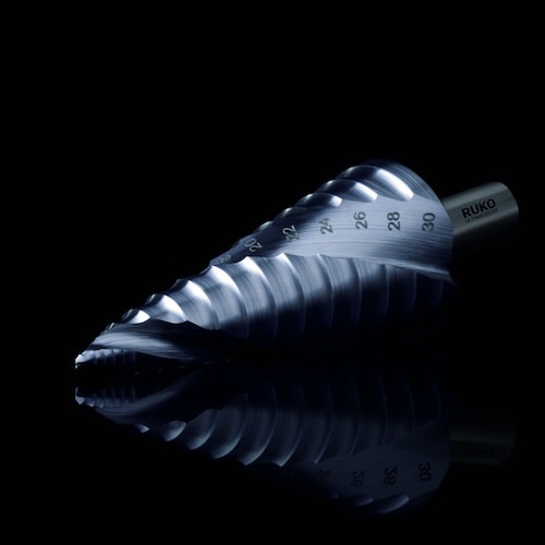 RUKO 2枚刃スパイラルステップドリル 「アルテ