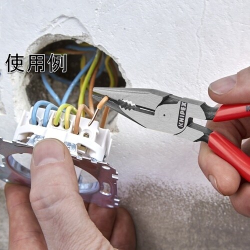 KNIPEX ニードルノーズペンチ プラスチックハ