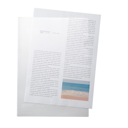 LIHIT クリヤーホルダー<OBP>100枚パッ