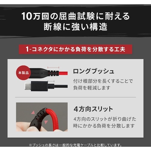Owltech 断線に強く柔らかい USB タイプ